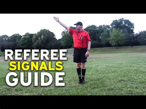 Image result for Referee Signals FIFA
