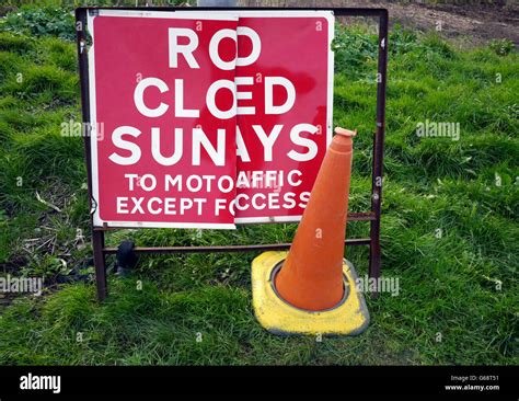 Image result for Highway Code except for Access Sign