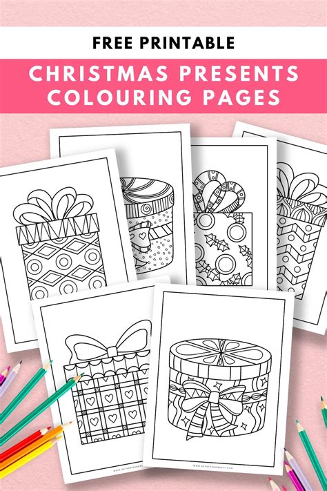 Printable Present Coloring Pages [2025]