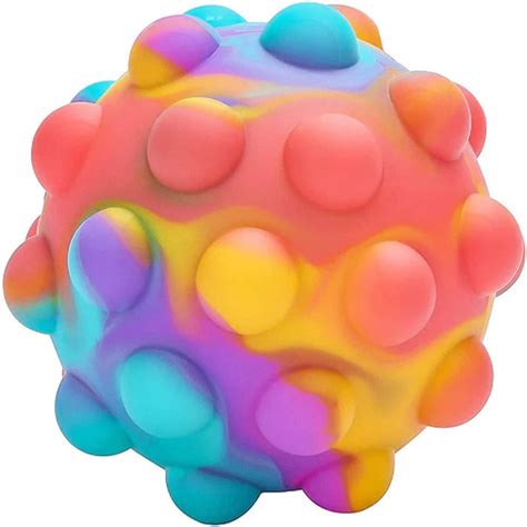 Chanak Pop it Ball with LED Light Bubble Fidget Ball — Toycra