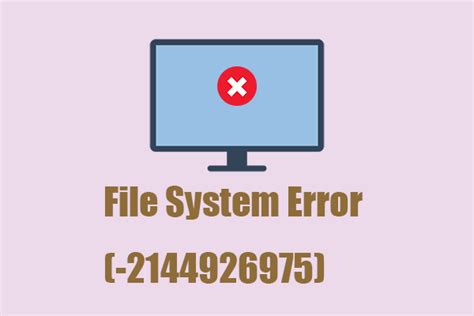 File System Error 2015294512 的图像结果