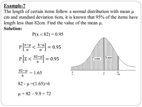 Mean and standard deviation by using normal distribution | PPTX ...