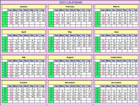 Bildergebnis für kalender 2023 printable
