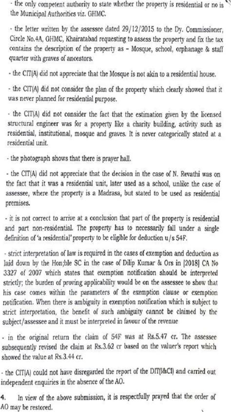 No Section 54F Exemption for Property used for Religious purposes: ITAT ...