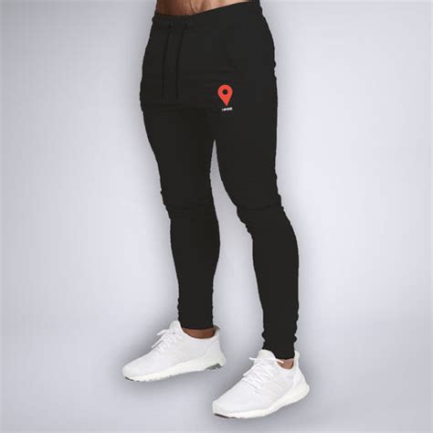 I Am Here Google Maps Jogger Pants For Men India - TEEZ.in