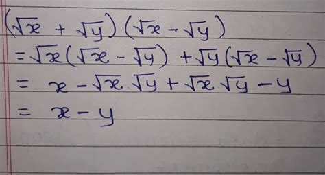 If x,y are positive rational number then ( root x + root y) (Root x ...