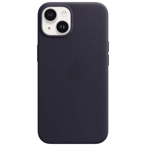 Buy Apple Soft Leather Back Cover for Apple iPhone 14 (MagSafe Charging ...