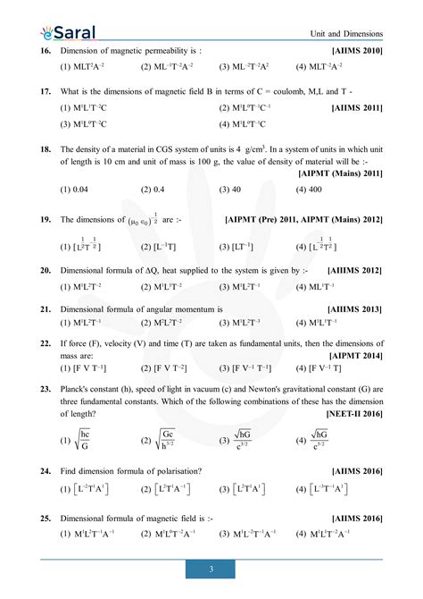 Solution Units And Dimensions Notes Class Neet Studypool | My XXX Hot Girl