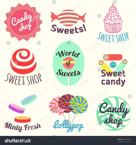 Candy Shop Labels 的图像结果