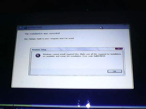 Image result for Windows Cannot Install Required Files Fix