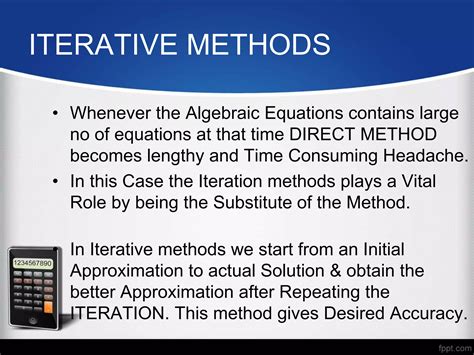 Iterative Methods 的图像结果