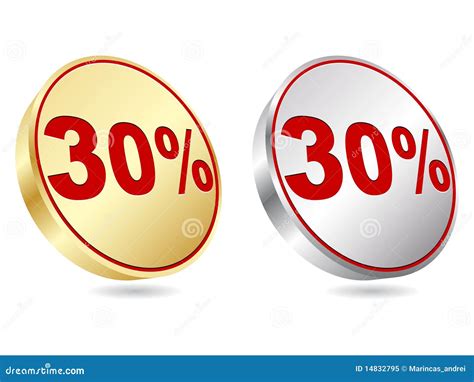 Thirty Percent Chart, 30 Percentage Diagram, Vector Circle Chart Design ...
