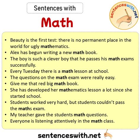 Image result for Mathematical Logic Sentences Examples