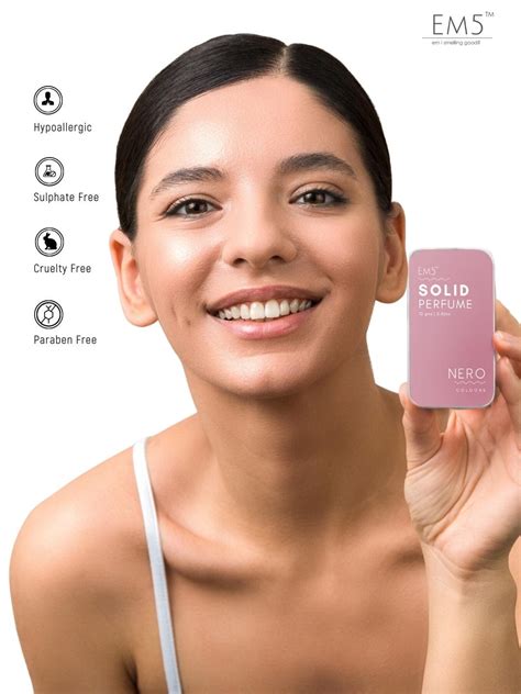 EM5™ UNISEX Set of 4 Solid Perfumes for Men & Women | Strong and lasti ...