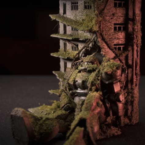 Building Gundam Ruins – Diorama Challenge – Modelrailroader.ca