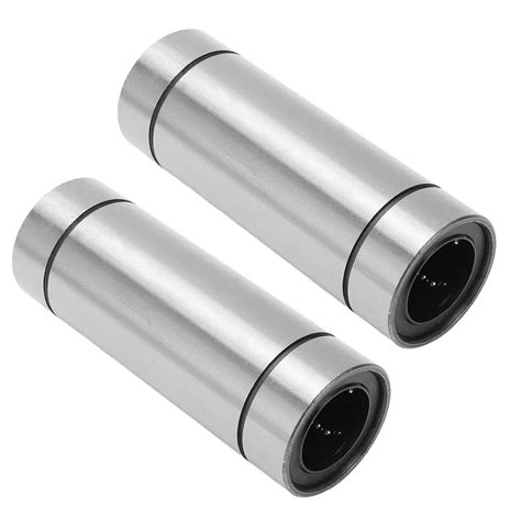 2Pcs Long Linear Motion Ball Bearing LM25LUU, ID 25mm, OD 40mm Cylinder ...