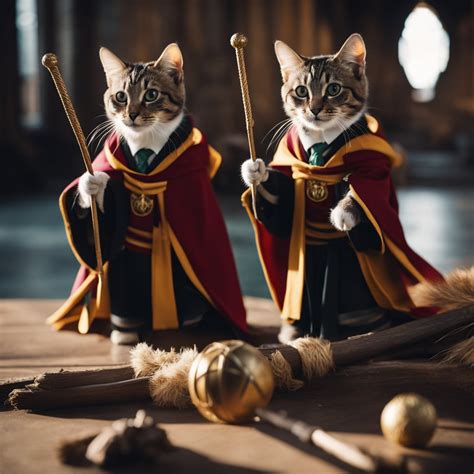 Harry Potter Cats: Professor McGonagall & Me - The Tiniest Tiger