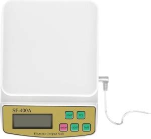 SMIC Kitchen Weighing Scale Tare Function SF400A with Adapter 10kg ...