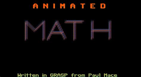 Animated Math 的图像结果