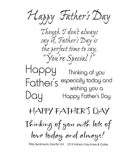 happy father's day sentiments