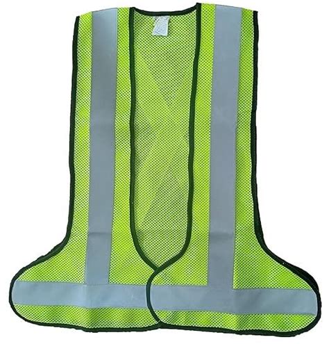 High Visibility Safety refelective jacket, Mesh Fabric, 3-Side Open ...