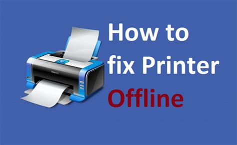 Image result for Fix Printer Offline Problem