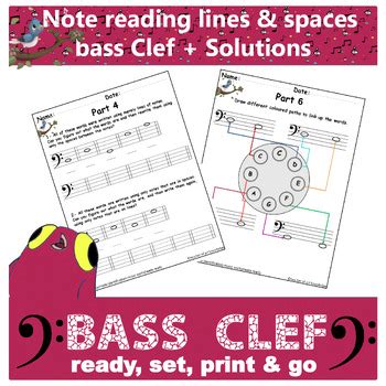 Image result for Note Reading Practice for Bass