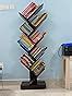 RAJ HANDICRAFT Solid Sheesham Wood Book Shelf | Wooden Tree Shape ...