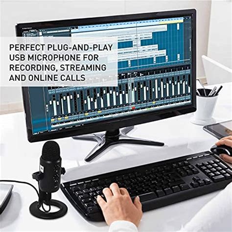 JBL Commercial CSUM10 Compact USB Microphone for Recording, Streaming ...