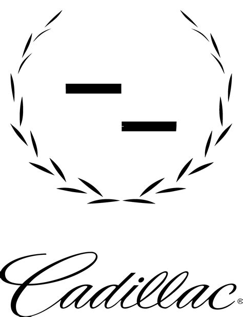 Download Cadillac Logo Black And White - Cadillac Logo Vector Png ...