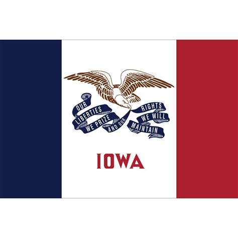 The Flag of Iowa | Iowa State Flag for Sale | Colonial Flag