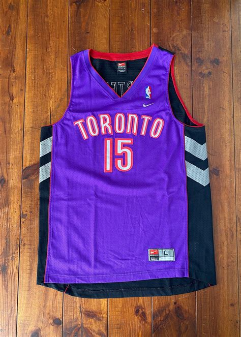 retailer shop 1.5 ct NBA TORONTO RAPTORS VINCE CARTER #15 NIKE JERSEY ...