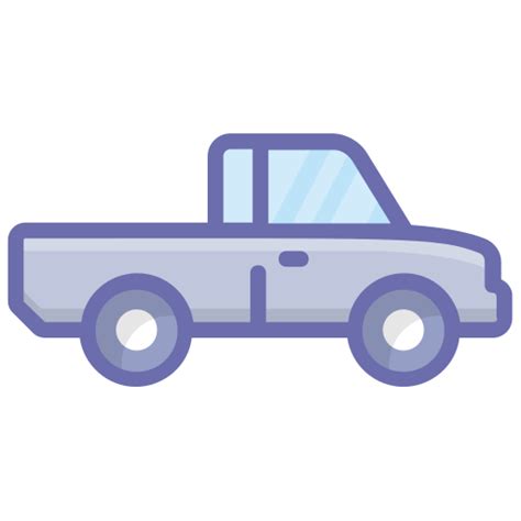 Pickup truck - Free transport icons