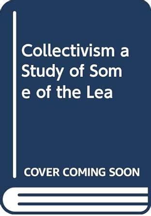 Amazon.in: Buy Collectivism a Study of Some of the Lea Book Online at ...
