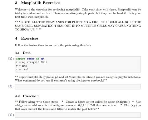 Image result for Matplotlib Exercises