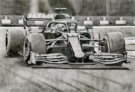 How To Draw F1 Car