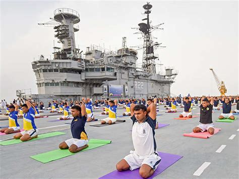 Effort to reclaim the discipline - International Yoga Day stretches ...