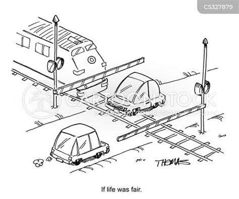 Image result for Level Crossing Cartoon