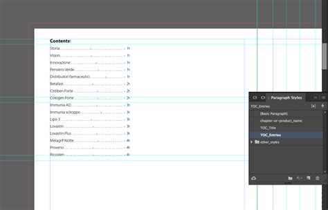 Image result for How to Make Contents InDesign