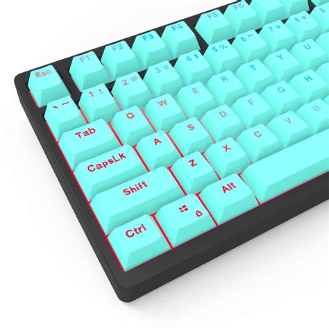 Ioaoi Pbt Keycaps Keyboard Keycaps 100 Percent 106 Keycap Set ...
