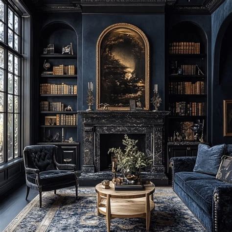 10 Dark Academia Living Room Ideas: Transform Your Space with Vintage ...