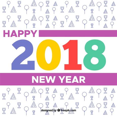 Naadloze 2018 Afbeeldingen - Gratis downloaden op Freepik
