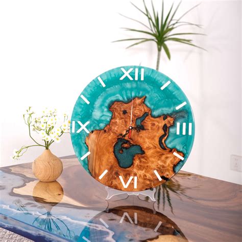 Epoxy Wall Clock – EpoxyAgate Craft