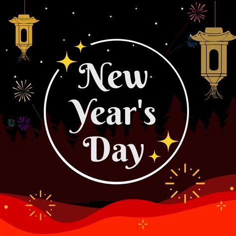 Free Happy New Year Vector Clipart (PNG, SVG) to Edit Online