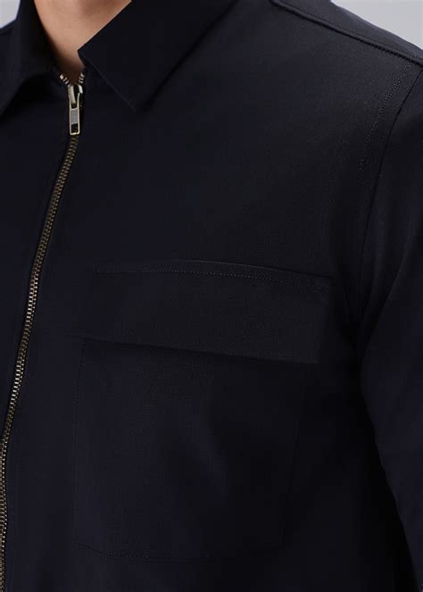 Black Zipper Shacket – Dusk & Dawn Clothing (BY)