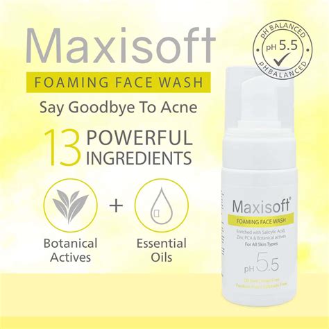 Buy MAXISOFT ANTIACNE & ANTIPIMPLE FOAMING FACE WASH 100 ML | SALICYLIC ...