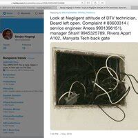 Airtel — dtv complaint # 83603314 is unfulfilled (b001 no signal/ stb ...