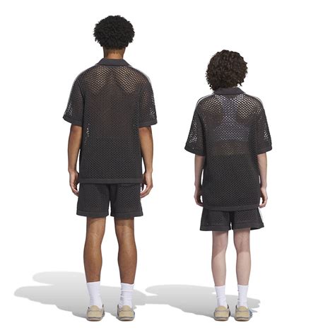 adidas CLOT CROCHET SHORTS CARBON （アディダス クロット クロシュ ショーツ-ブラック） | atmos ...