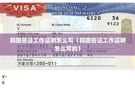 韩国签证申请表填写样本_2018最新韩国的签申请表填写样本 - 随意云