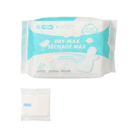 Dry-Max Series Sanitary Pads 290mm (8 Count) – Miniso Srinagar